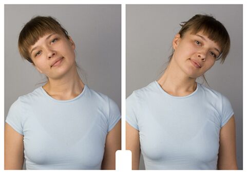 Exercises for the osteochondrosis of the cervix