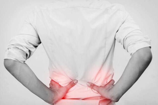 Causes of back pain due to kidneys